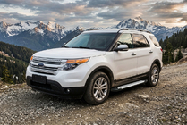 Ford Explorer 2011-2019 Trittbretter Allmond Grey (2 Stk., Alu) Foto 1