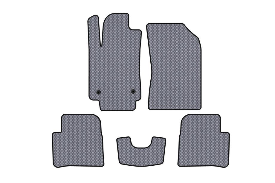 Citroen C-3 2016-2023 Gummimatten Carsuit (HB, grau) Image