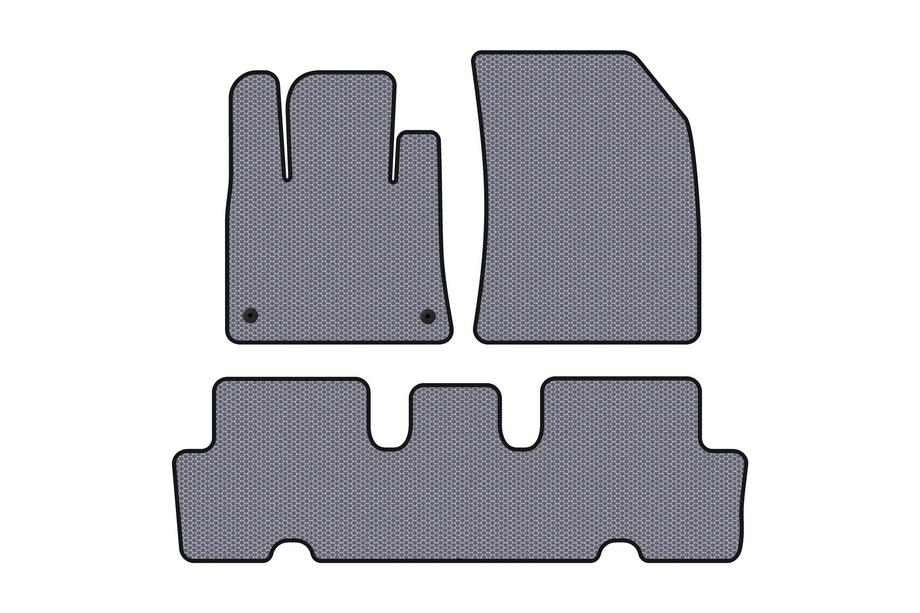 Citroen C-4 Picasso 2013–2022 Gummimatten Carsuit V1 (2 Reihen, Grau) Image
