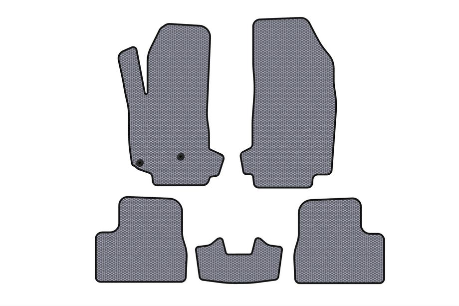Citroen DS-3 2009-2016 Gummimatten Carsuit V-2 (Grau) Image