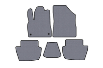 Citroen DS-5 2011-2015 Gummimatten Carsuit (HB, Hybrid/Automatik, grau) Foto 1