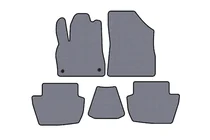 Citroen DS-5 2011-2015 Gummimatten Carsuit (HB, Hybrid/Automatik, grau) Foto 1