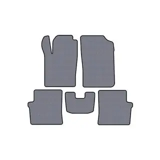 Gummimatten Carsuit (HB, 5-türig, grau)