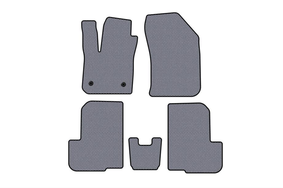 Dacia Lodgy 2012-2022 Gummimatten Carsuit (2 Reihen, 7-Sitzer, grau) Image
