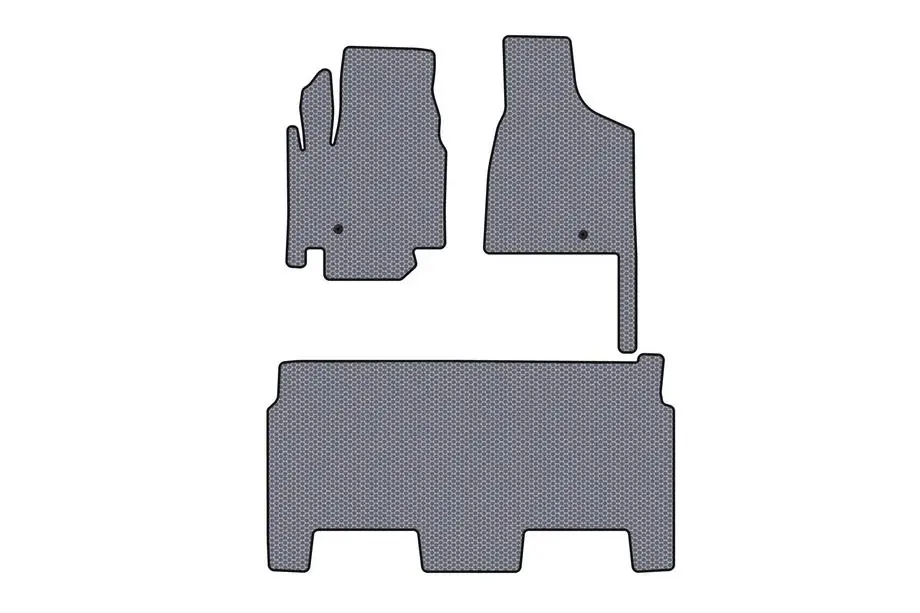 Dodge Grand Caravan V 2008-2020 Gummimatten Carsuit (2008-2020, 2 Reihen, 8-Sitzer/SXT-Ausstattung, grau) Image