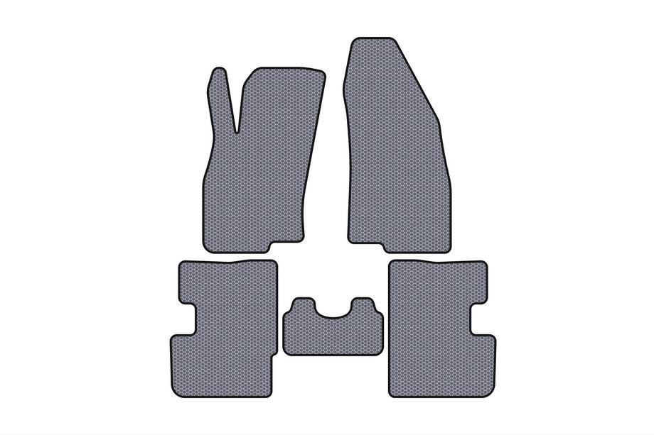 Fiat Punto Grande/EVO 2006-2018 Gummimatten Carsuit (2011-2018, HB, 3-türig, grau) Image