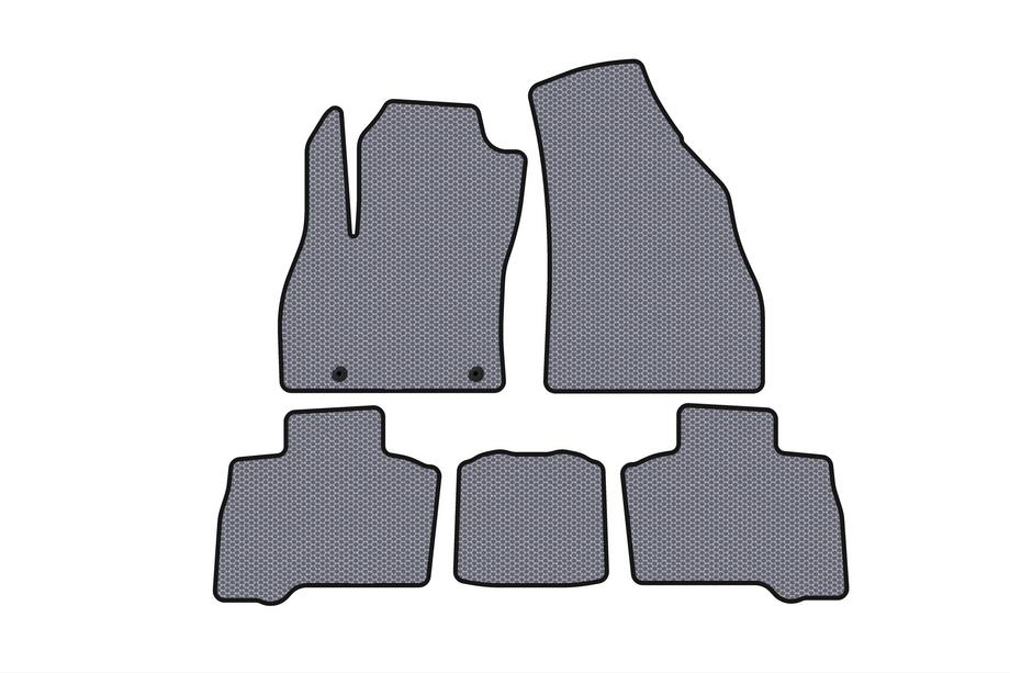 Fiat Fiorino/Qubo 2008-2024 Gummimatten Carsuit (für Qubo, 2016+, grau) Image