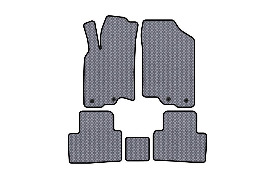 Honda Insight II 2009-2014 Gummimatten Carsuit (HB, Hybrid, grau) Image