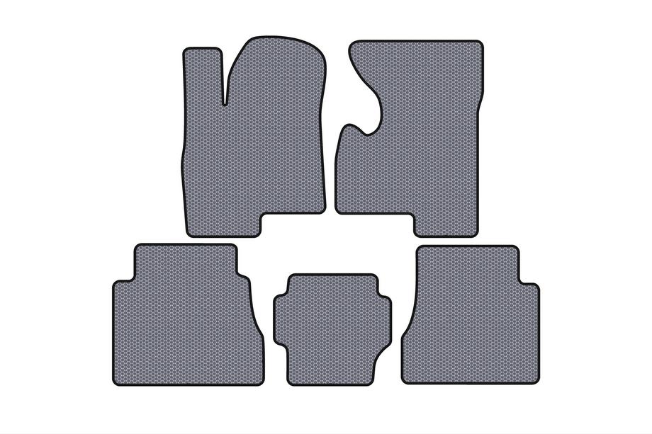 Hummer H2 2002-2009 Gummimatten Carsuit (Grau) Image