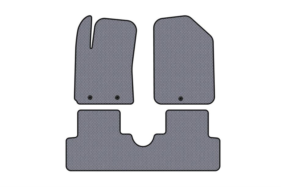 Hyundai I-10 2014-2017 Gummimatten Carsuit (HB, grau) Image