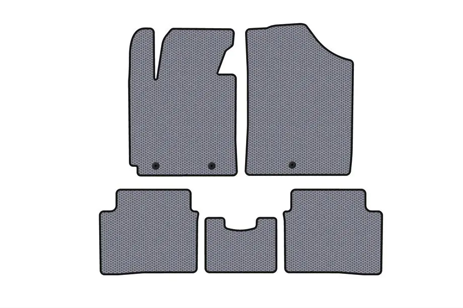 Hyundai Veloster 2011-2017 Gummimatten Carsuit (Grau) Image