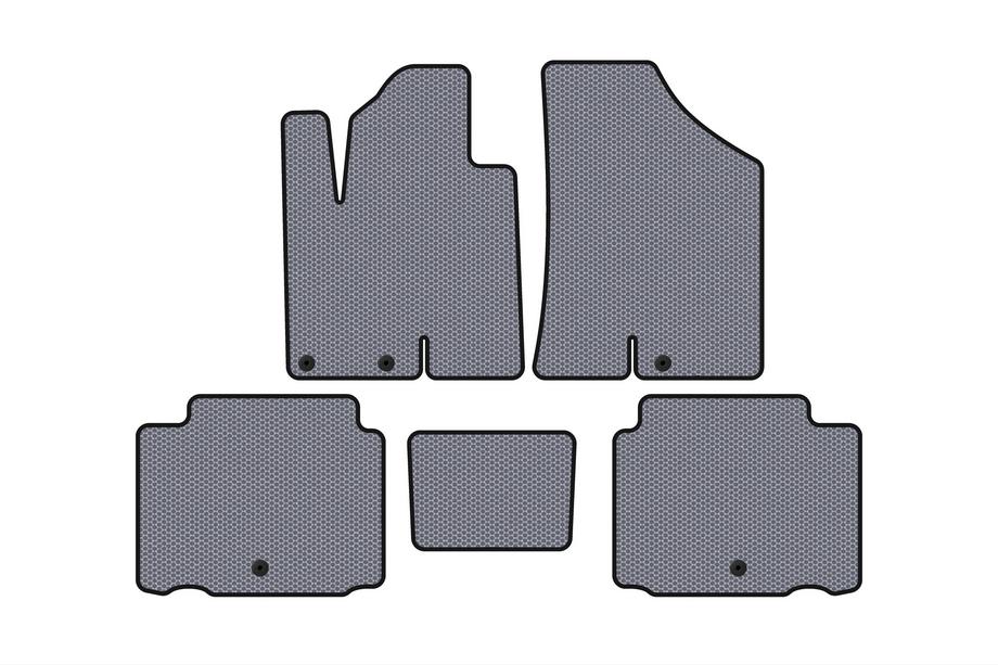 Hyundai IX55 2007-2012 Gummimatten Carsuit (Grau) Image