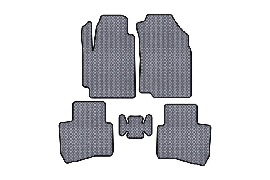 JAC S2 2014-2020 Gummimatten Carsuit (Grau) Image