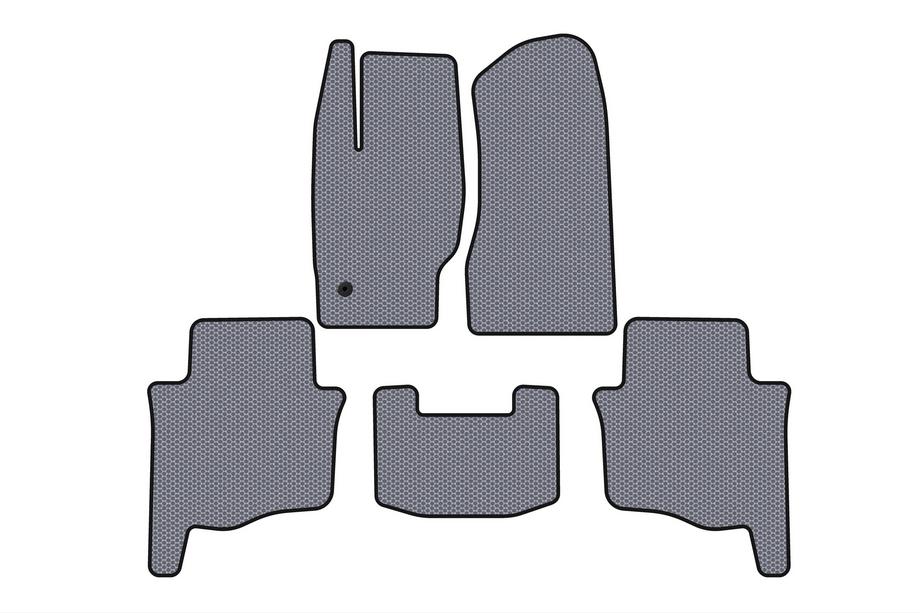 Jeep Grand Cherokee WK 2004-2010 Gummimatten Carsuit (Grau) Image