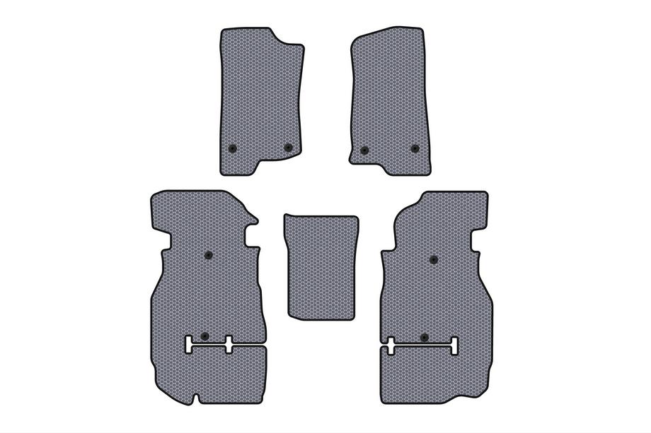 Jeep Wrangler 2018- Gummimatten Carsuit (Rubicon Unlimited/5-türig, grau) Image