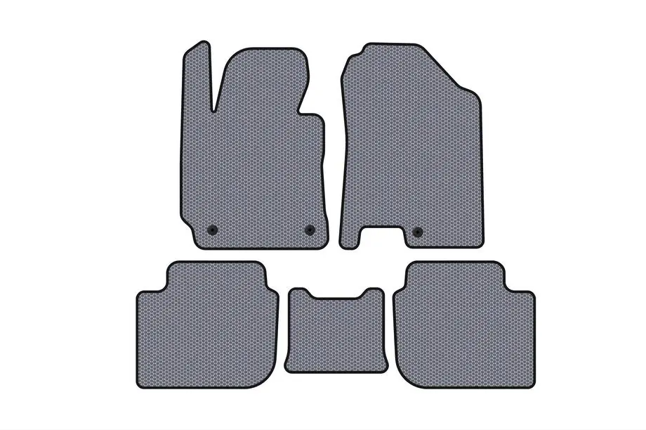 Kia Cerato 3 2013-2018 Gummimatten Carsuit (SD, Grau) Image