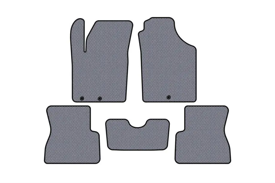 Kia Picanto 2011-2016 Gummimatten Carsuit (Grau) Image