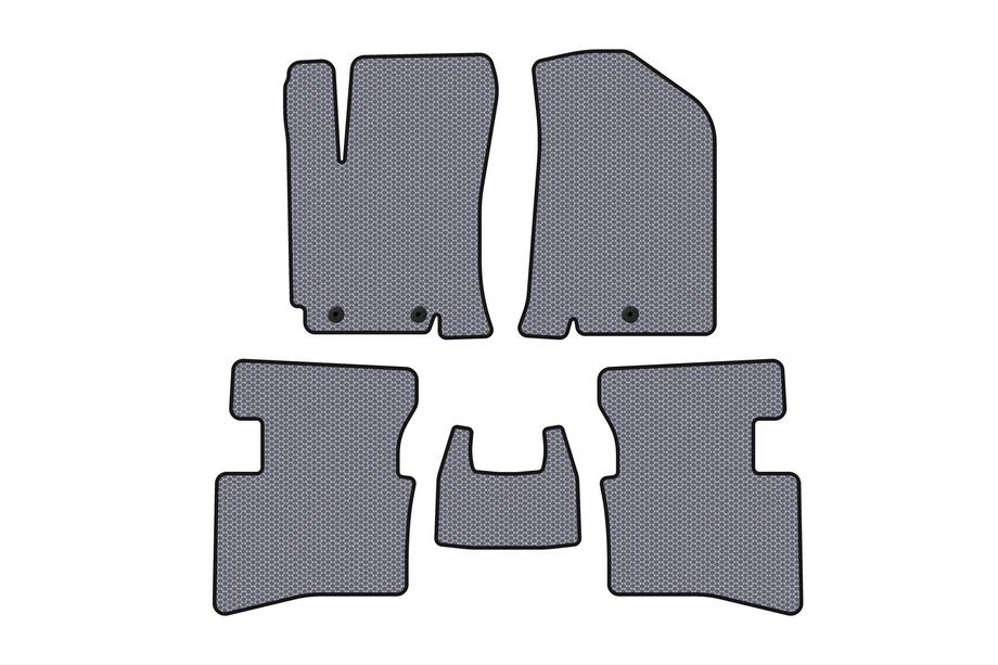 Kia Rio 2012-2017 Gummimatten Carsuit V2 (Grau) Image
