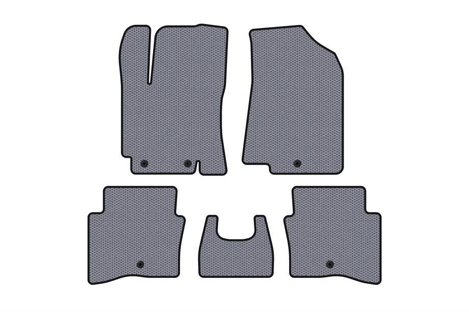Kia Rio 2012-2017 Gummimatten Carsuit (SD, Grau) Image