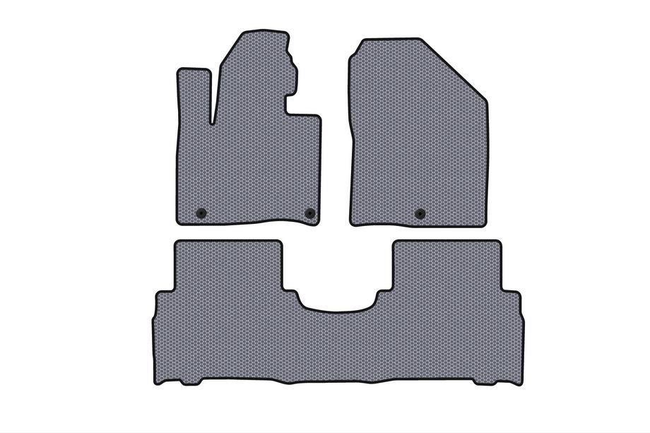 Kia Sorento III UM 2014-2020 Gummimatten Carsuit (2014-2018, 5-Sitzer, grau) Image