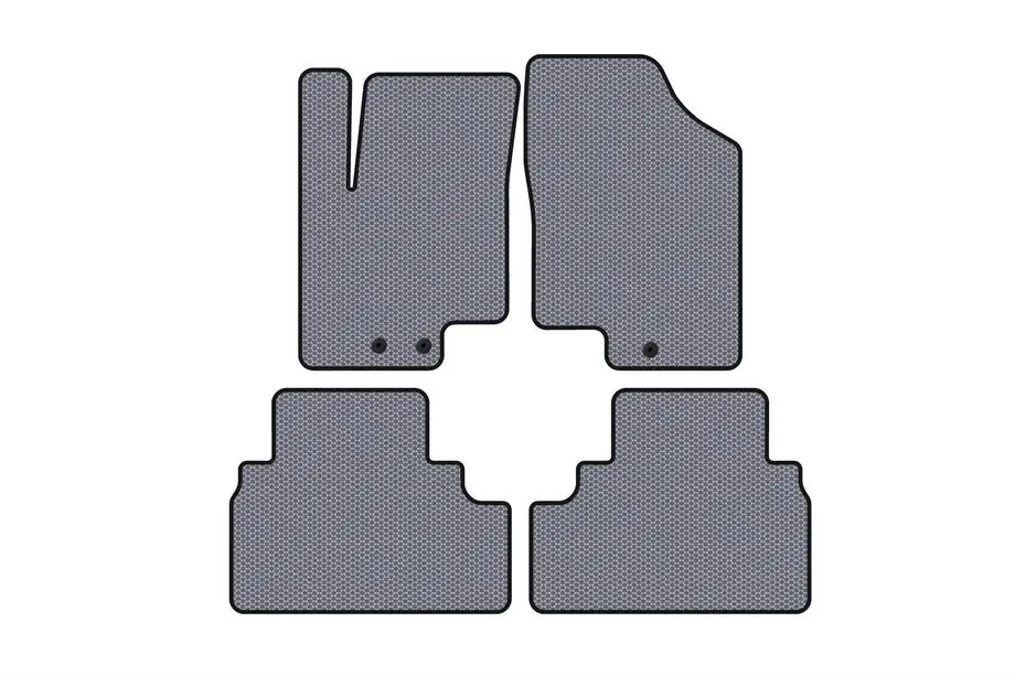 Kia Venga 2010-2019 Gummimatten Carsuit (Grau) Image