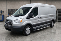 Ford Transit 2014- Seitenschweller RedLine V1 (2 Stk., Aluminium) Foto 1