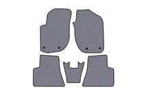 Land Rover Freelander I 1997-2006 Gummimatten Carsuit (Grau) Foto 1
