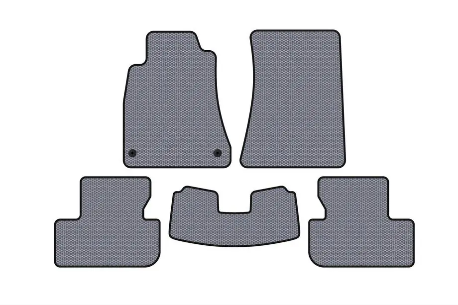 Lexus IS 2005-2013 Gummimatten Carsuit (SD, Kein Allrad, Grau) Foto 1
