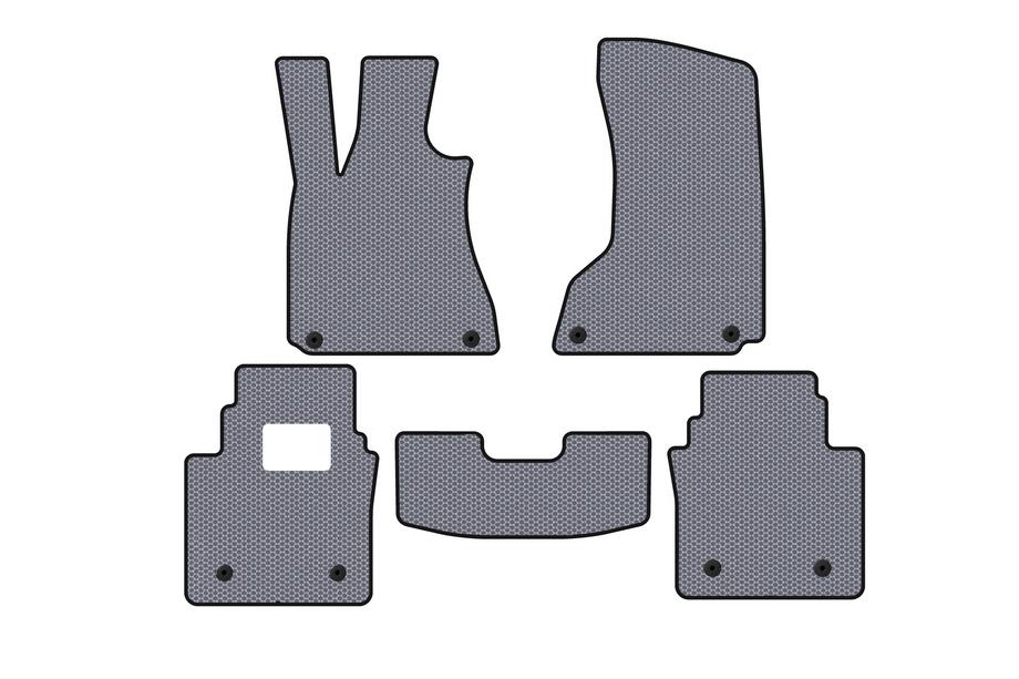 Maserati Quattroporte 2013-2023 Gummimatten Carsuit (SD, Grau) Image