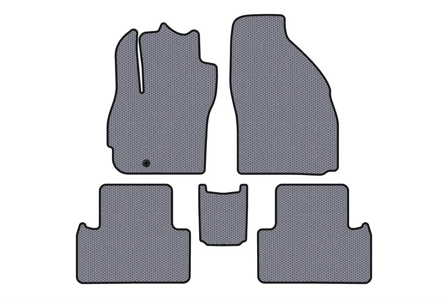 Mazda 5 2005-2009 Gummimatten Carsuit (2 Reihen, 7-Sitzer, grau) Image