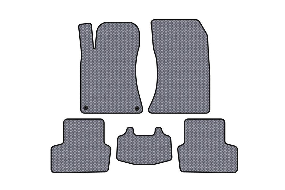 Mercedes CLA C117 2013-2019 Gummimatten Carsuit (SD, Grau) Image