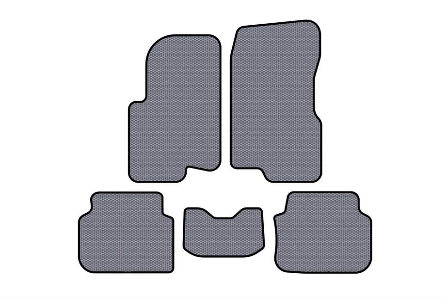 Smart 1998-2007 Gummimatten Carsuit (2003-2007, Forfour, Grau) Image