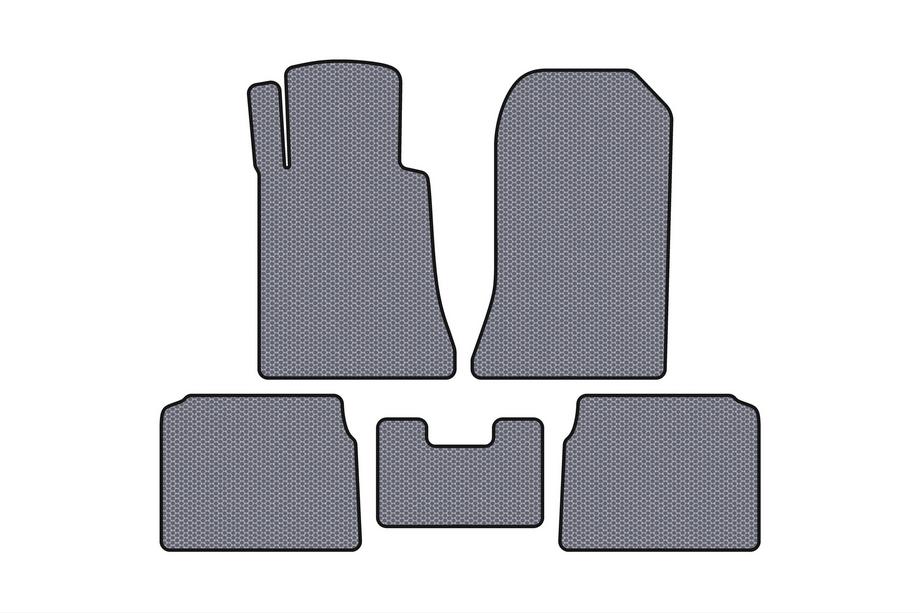 Mercedes E-class W124 1984–1997 Gummimatten Carsuit (SD, Grau) Image