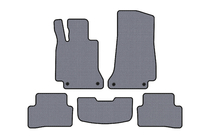 Mercedes C-class W205 2014-2021 Gummimatten Carsuit (SD, Grau) Foto 1
