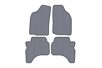 Mitsubishi L200 1996-2006 Gummimatten Carsuit (Grau) Foto 1