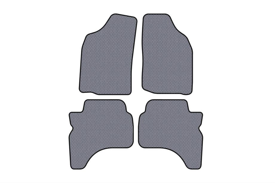Mitsubishi L200 1996-2006 Gummimatten Carsuit (Grau) Image