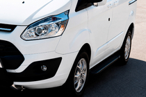 Ford Custom 2013-2022 Trittbretter Allmond Black (2 Stk., Aluminium) Foto 1