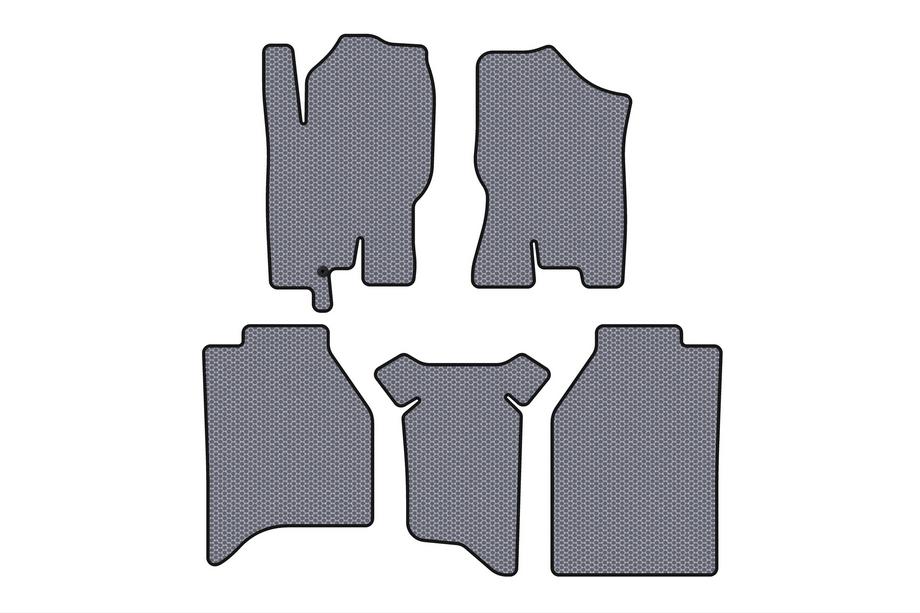 Nissan Navara 2006-2015 Gummimatten Carsuit (ohne Boxen, Grau) Image