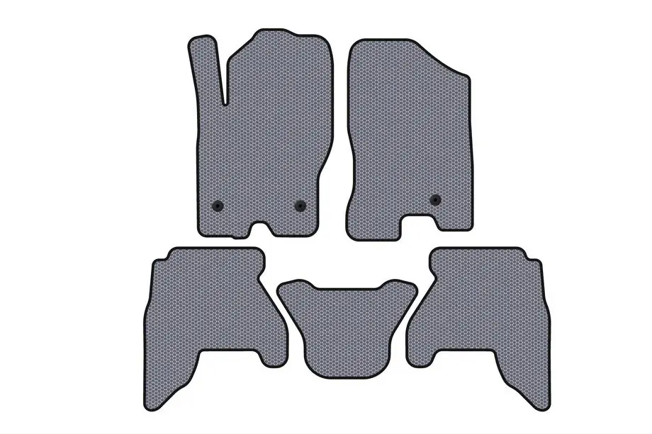 Nissan Pathfinder R51 2005-2014 Gummifußmatten Carsuit V1 (2 Reihen, grau, 2010-2014) Foto 1