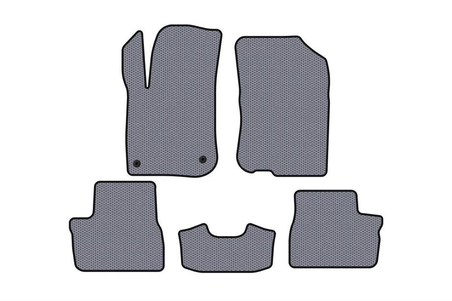 Peugeot 208 2012-2019 Gummimatten Carsuit (HB, 5-türig, grau) Image