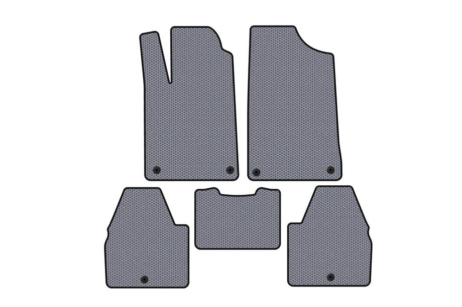 Peugeot 607 1999-2010 Gummimatten Carsuit (SD, Grau) Image