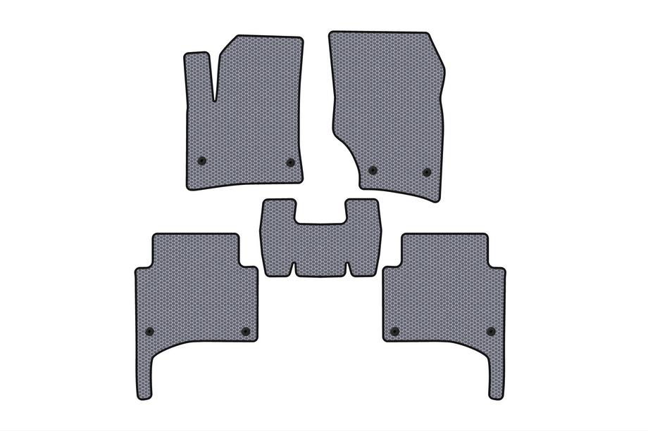 Porsche Cayenne 2003–2010 Gummimatten Carsuit (Grau) Image