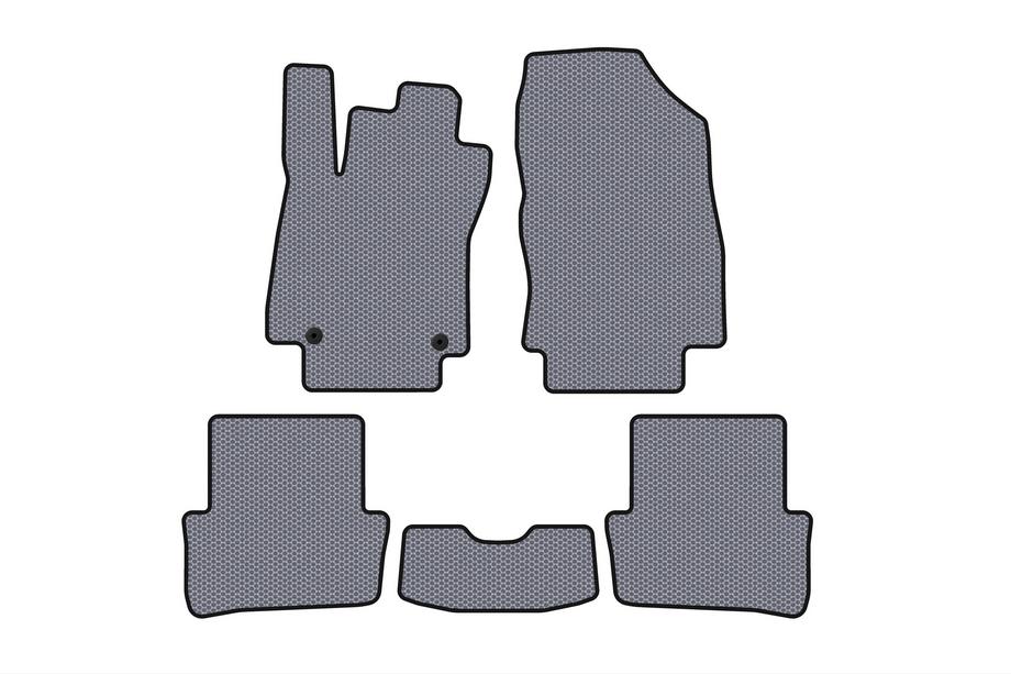 Renault Clio IV 2012-2019 Gummimatten Carsuit (2012-2016, HB, 5-türig, grau) Image