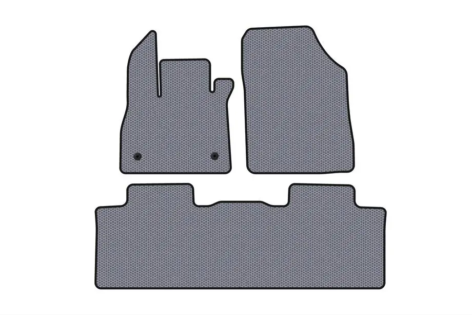 Renault Espace 2014- Gummimatten Carsuit (5-Sitzer, grau) Image