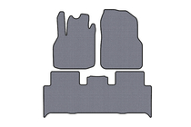 Renault Scenic/Grand 2003-2009 Gummimatten Carsuit (2 Reihen, Grau) Foto 1