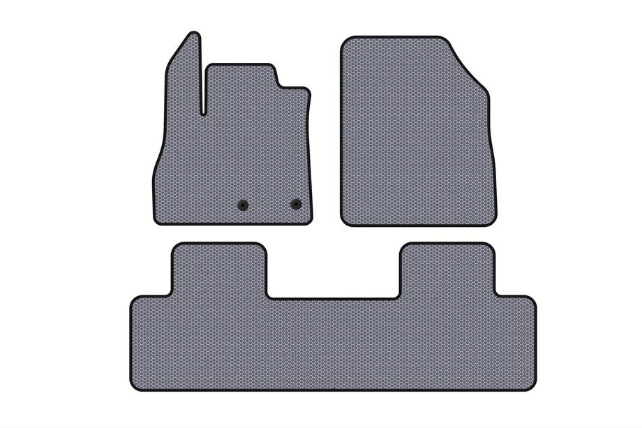 Renault Scenic/Grand 2016–2025 Gummimatten Carsuit (5-Sitzer, grau) Image