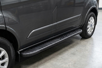 Ford Custom 2013-2022 Seitenschweller Bosphorus Black (2 Stk., Aluminium) Foto 1
