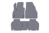 Renault Kangoo 2008–2020 Gummimatten Carsuit (2 Reihen, 5-türig/7-sitzig, grau) Foto 1