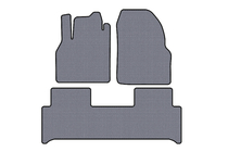 Renault Scenic/Grand 2003-2009 Gummimatten Carsuit (Grau) Foto 1