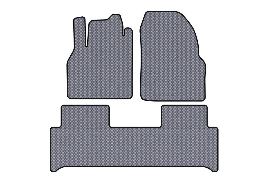 Renault Scenic/Grand 2003-2009 Gummimatten Carsuit (Grau) Image
